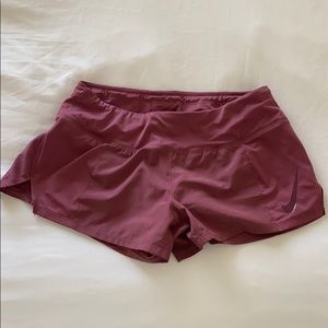 Pink nike shorts